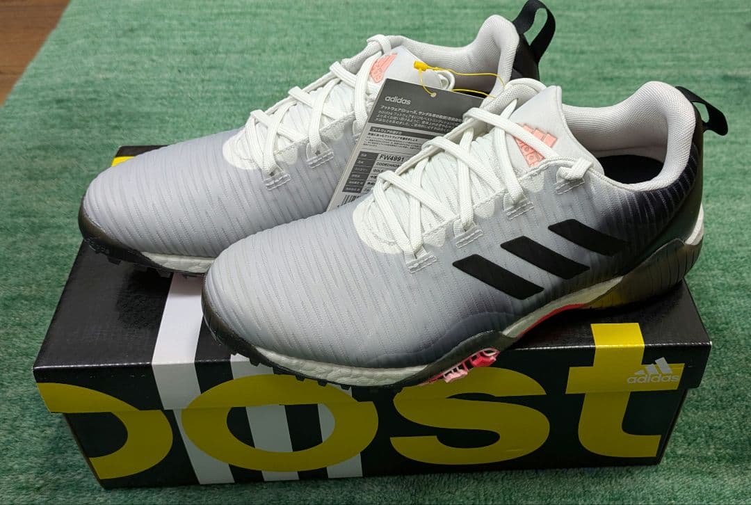 新品タグ付き adidas ゴルフシューズ コードカオス　FW4991 27cm