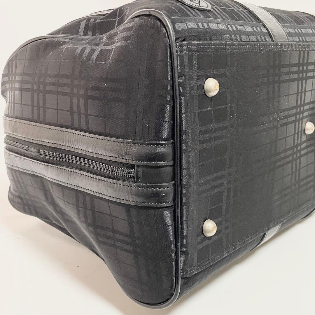 バーバリーゴルフ　ボストンバッグ　バーバリーチェック