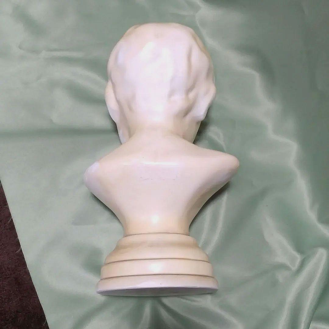 胸像　石膏像　うつむき坊や　アンティーク　インテリア　アート　美術　デッサン