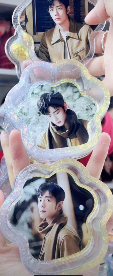 肖戦 二層構造の猫の肉球レジン収納ボックス❣️9セット❣️確認用❣️0106