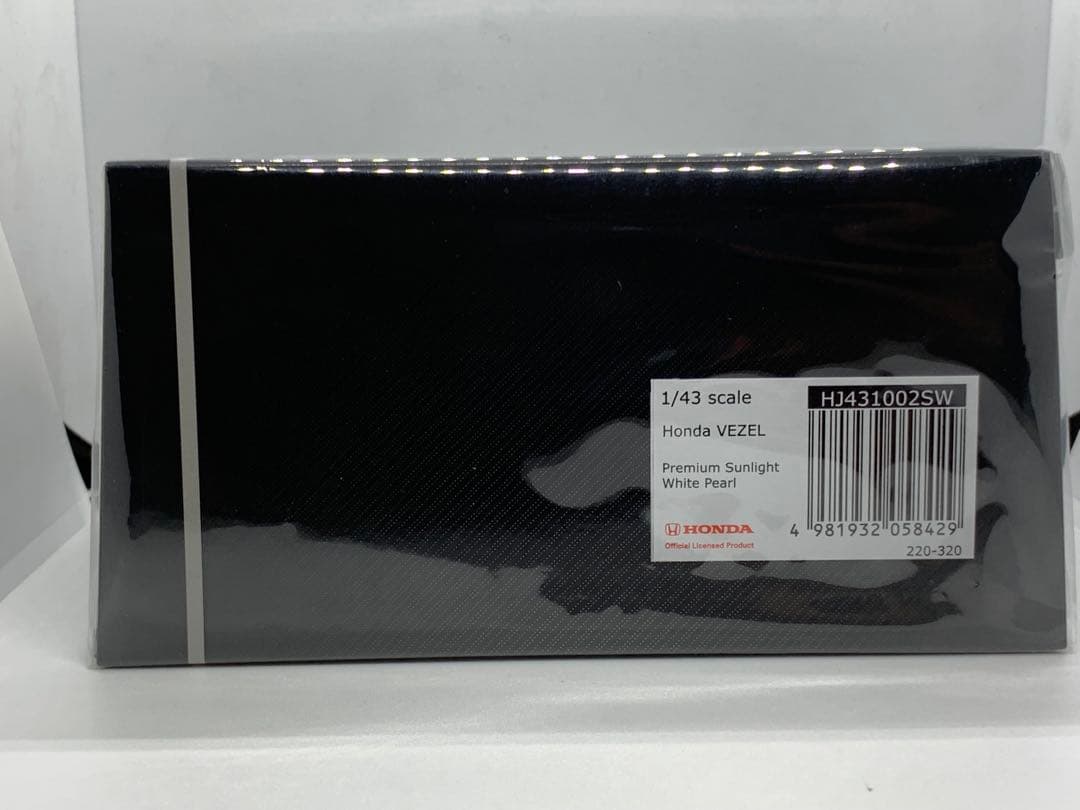 VEZEL ヴェゼル　ホビージャパン 1/43 サンライトホワイトパール