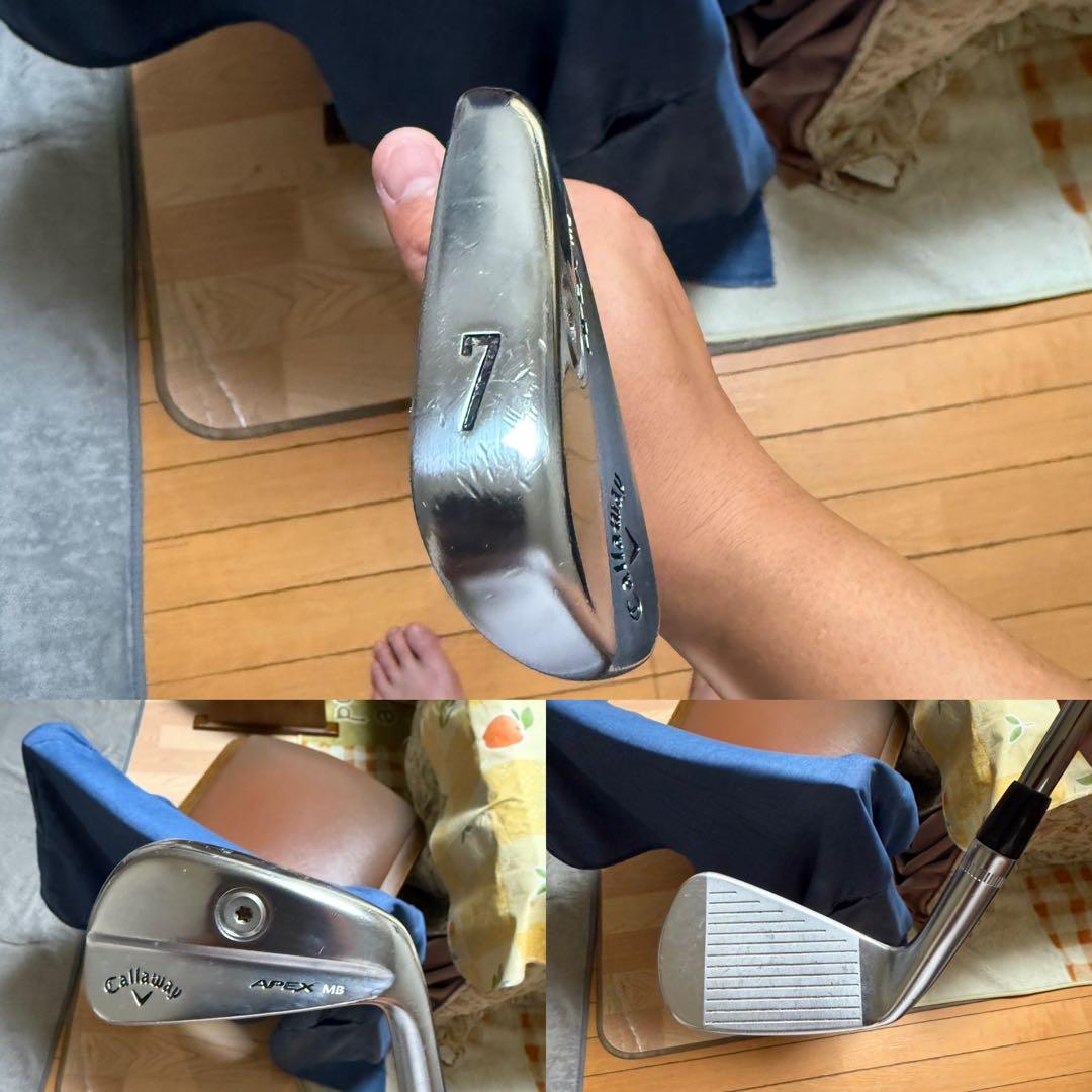 キャロウェイApexMB 5～P ツアーイシューウェイトロックX100