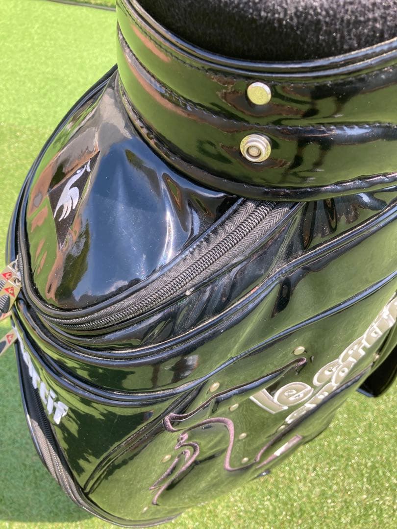 le coq sportif ゴルフキャディバッグ エナメル