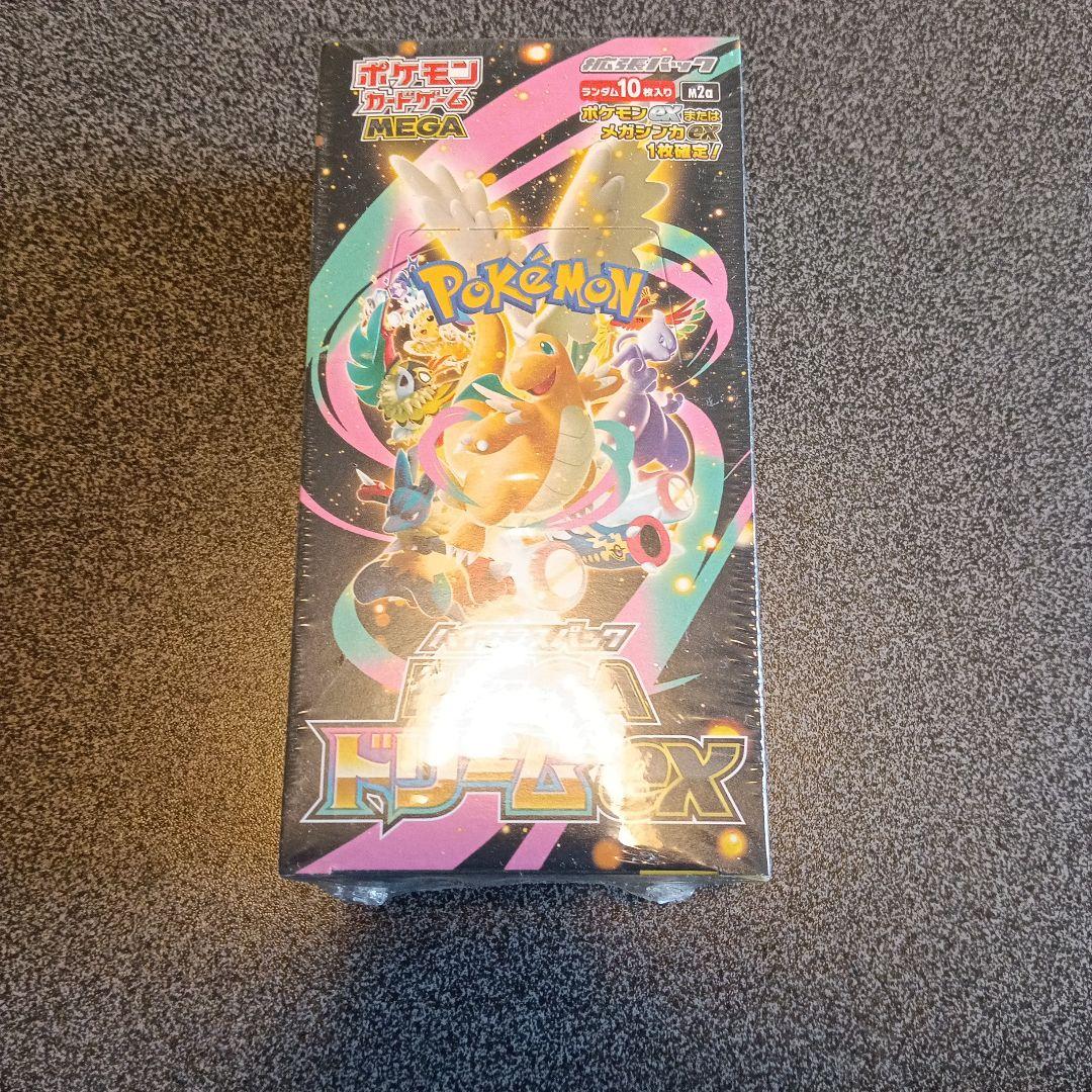 【未開封シュリンク付き】ポケモンカードゲーム MEGA ドリームEX 1box
