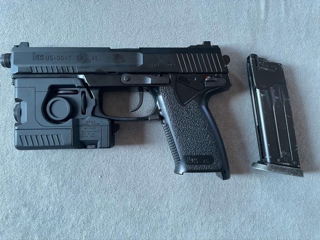 東京マルイ SOCOM Mk23 固定スライドガスガン 2挺セット