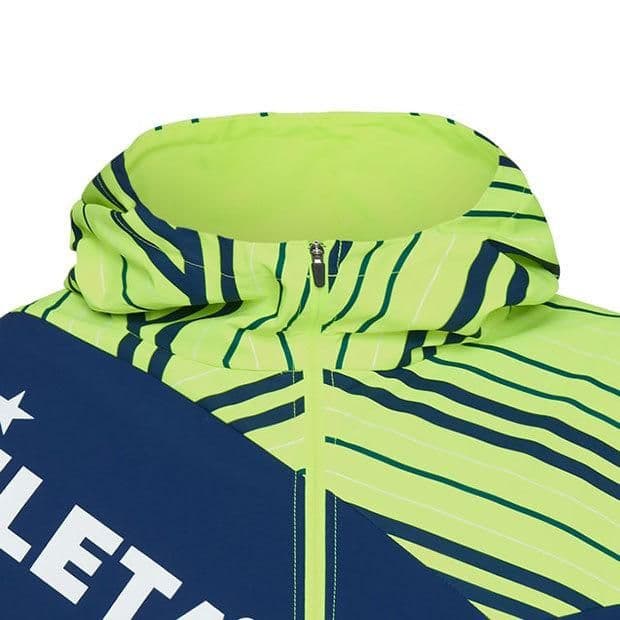 AYLETA 上下セット ネオンイエロー/ネイビー