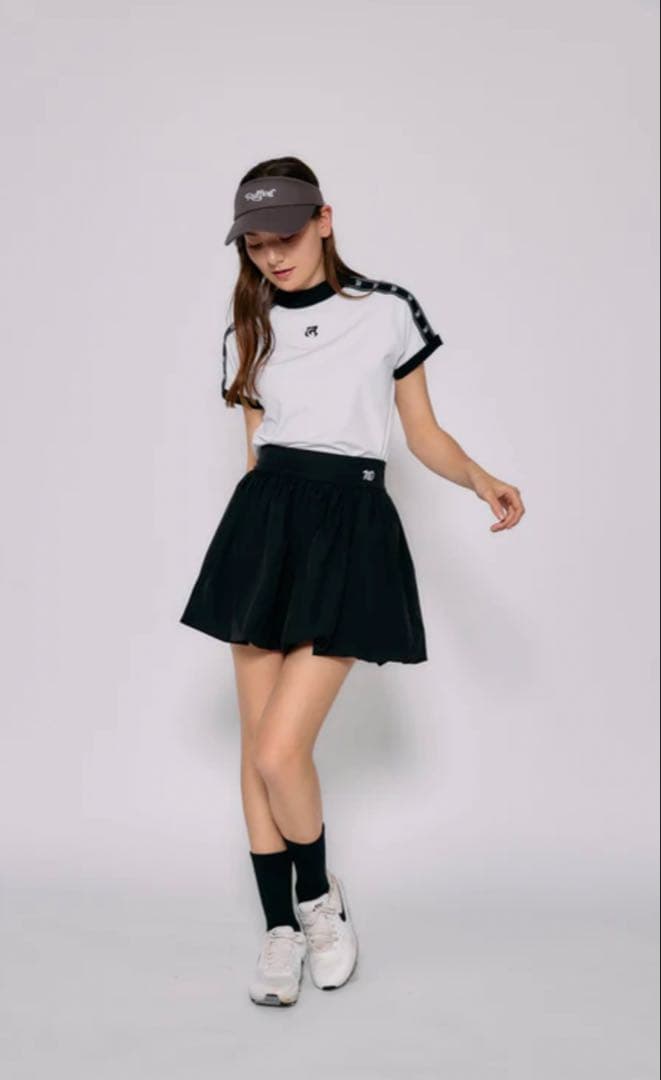 【完売品】rufflog ラフロッグ　レディース ゴルフ スカート M 黒