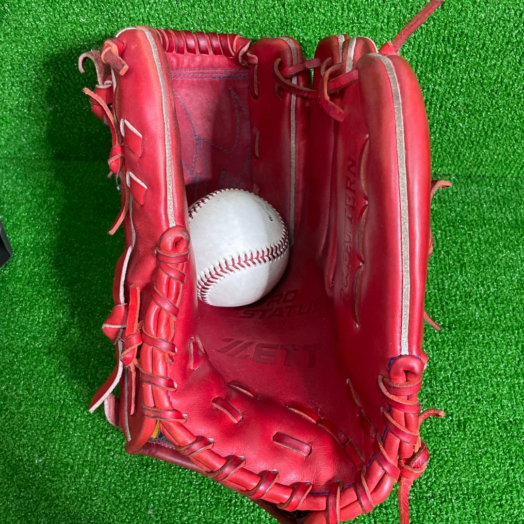 藤浪モデル ZETT プロステイタス オーダー硬式用 投手用 グローブ 日本製