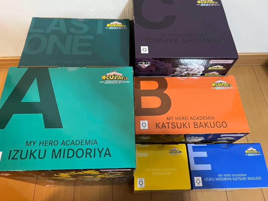 一番くじ 僕のヒーローアカデミア　更に向こうへ フィギュア　セミコンプ