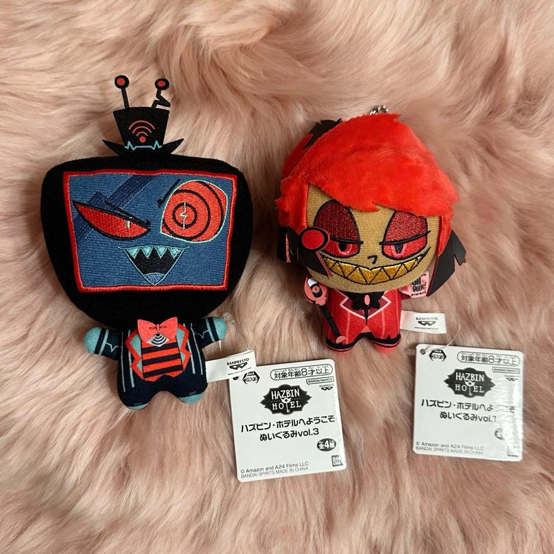【顔厳選•最安値】ハズビンホテル アラスター ヴォックス ぬいぐるみ マスコット