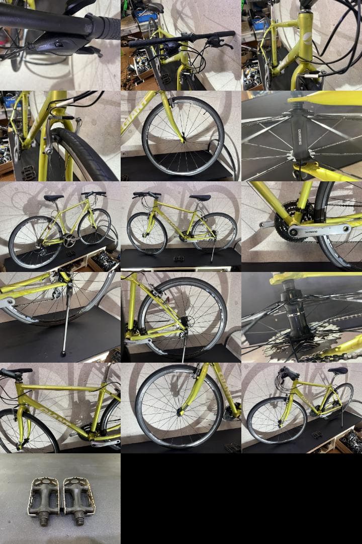 GIANT ESCAPE R3 クロスバイク sizeS　イエローカラー