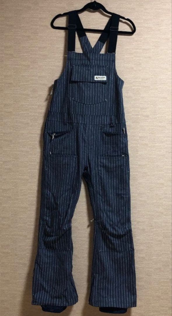 BURTONレディース ビブパンツ ウエア 美品 スノーボード スノボ バートン