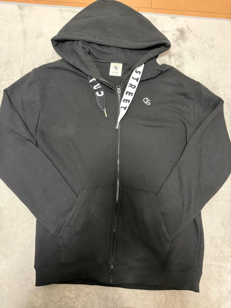 CUTIE STREET フルジップパーカー 黒