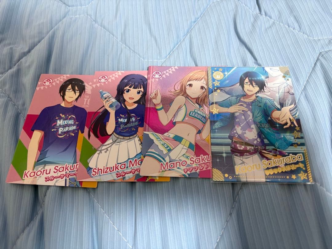 アイドルマスターツアーズ　ツアマス SSR パラレル　島村卯月　未央　如月千早