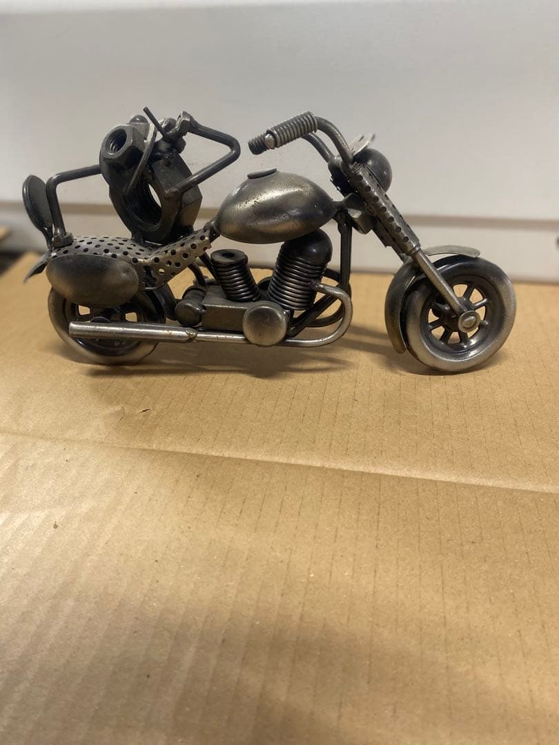 金属製バイクミニチュアアート3点セット