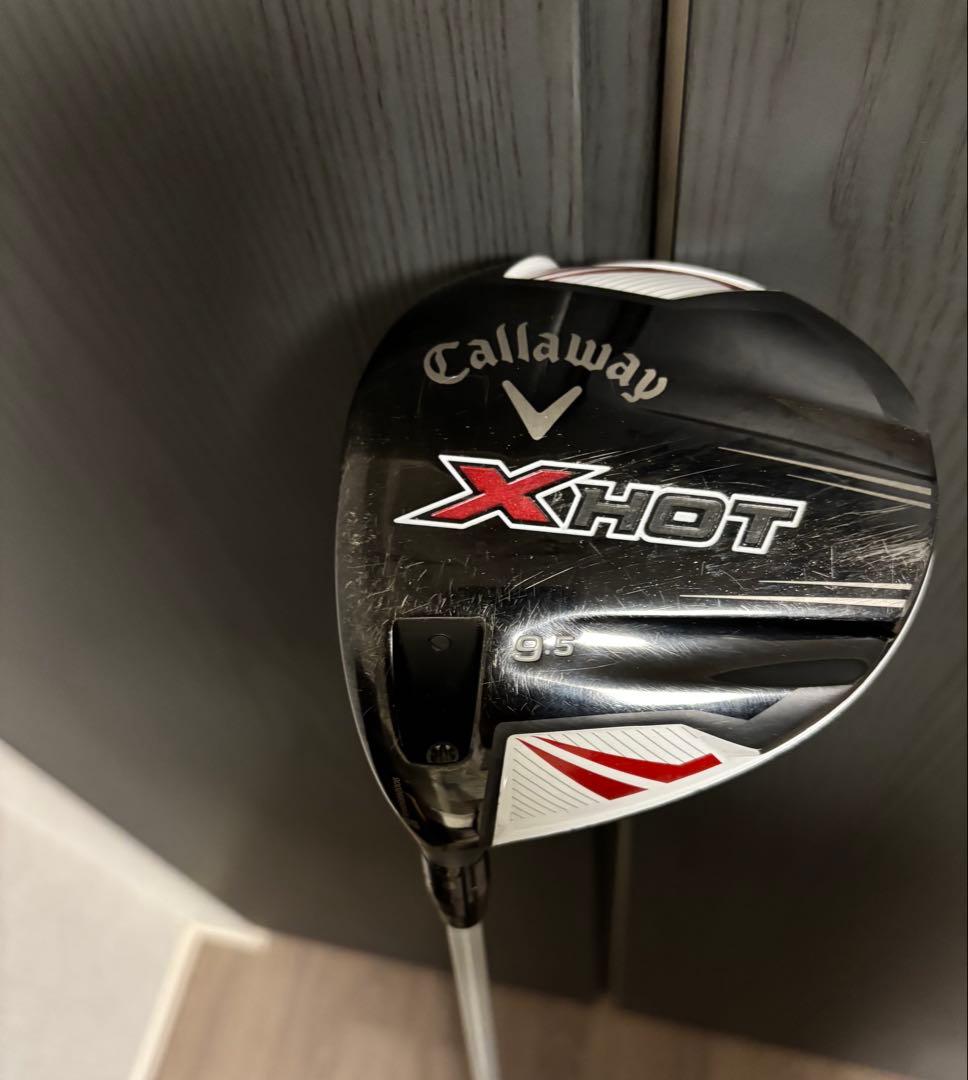 Callaway XHOT ドライバー 9.5度　レフティ