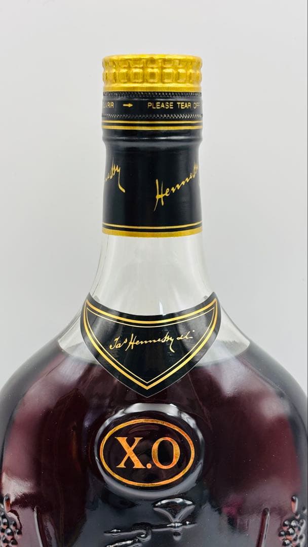 ヘネシー XO クリアボトル 700ml 40度 ブランデー 黒金キャップ