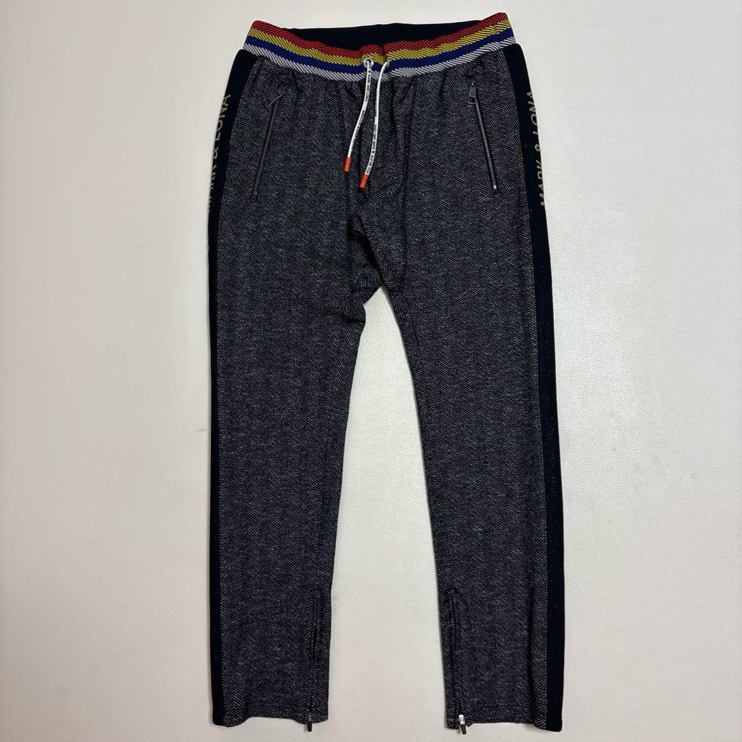 MARK & LONA マークアンドロナ ウール ヘリンボーンパンツ