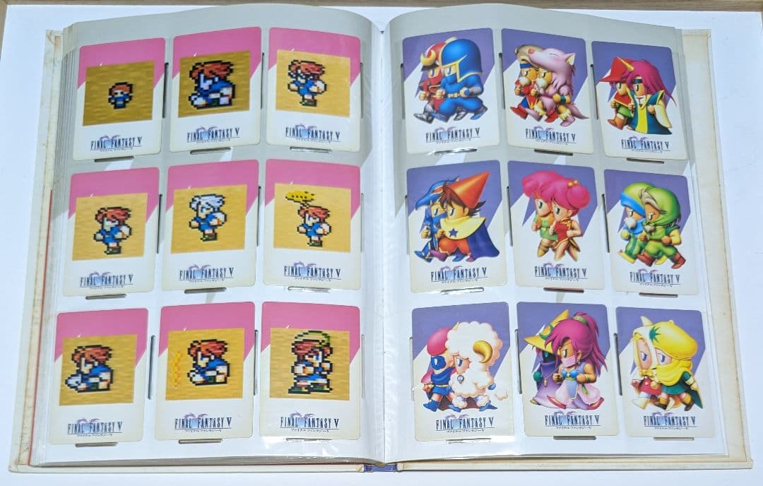ファイナルファンタジー5　カードコレクション　コンプセット