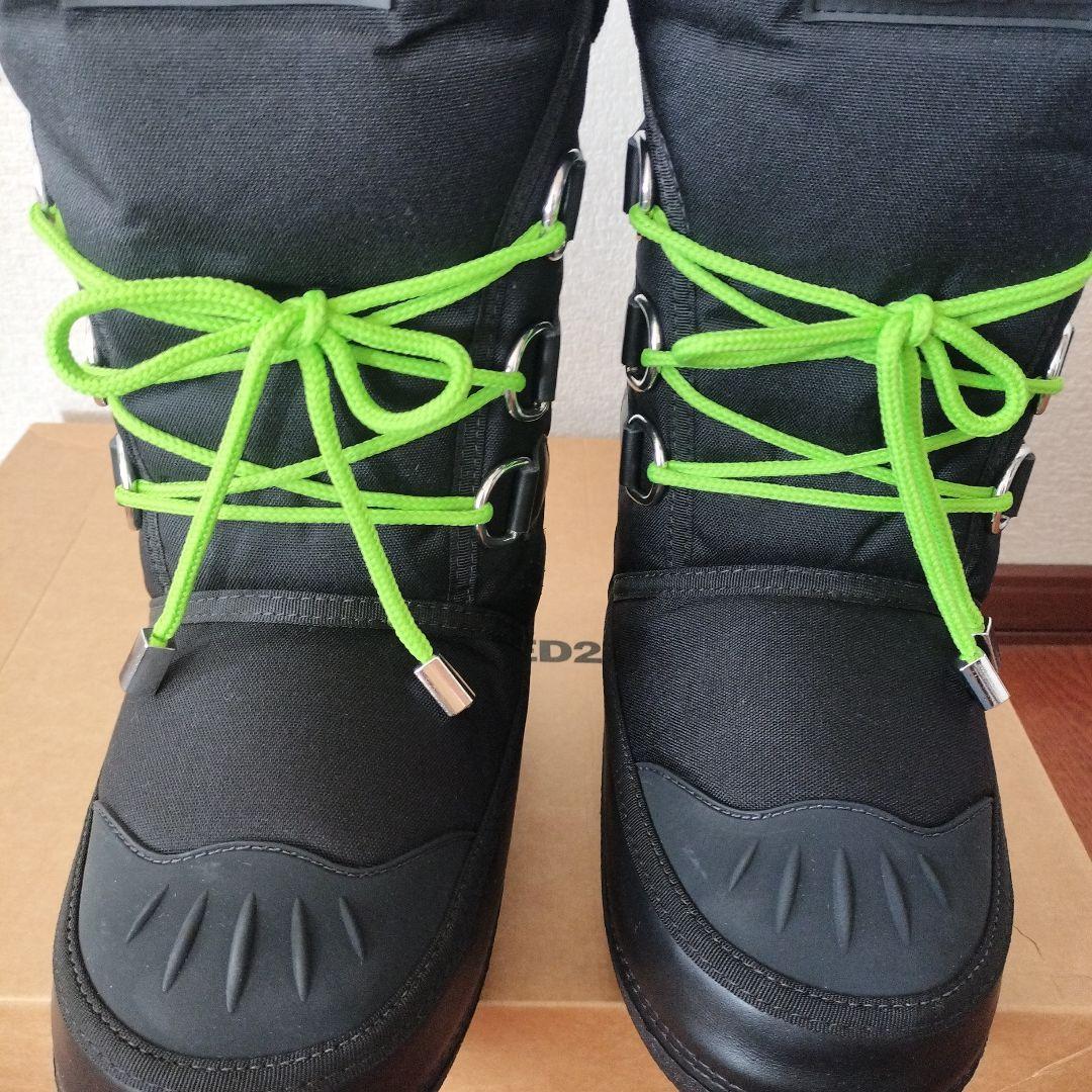 DSQUARED2 スノーブーツ ブラック