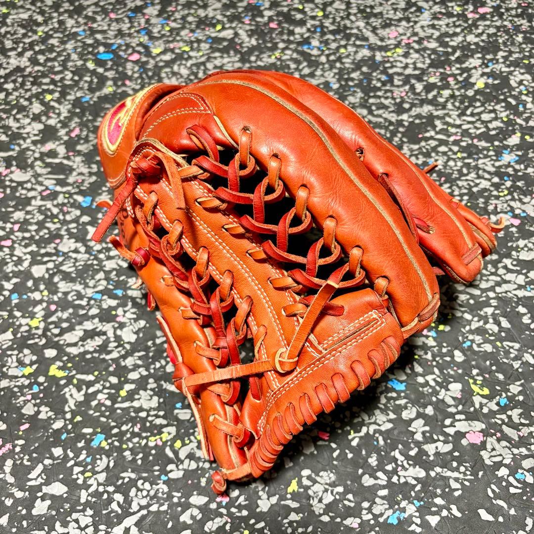ローリングス プロプリモ 和牛レザー 硬式用 外野手用 グローブ レッドオレンジ