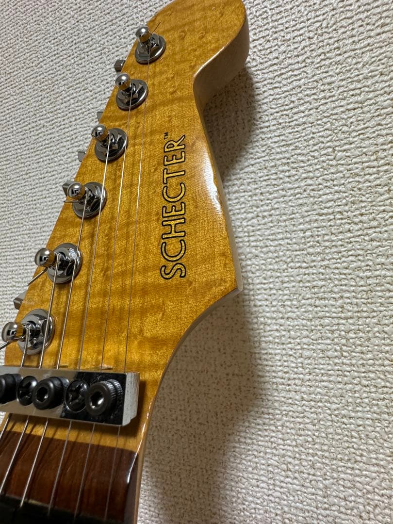 SCHECTER USA ストラトキャスター　ハードケース付属