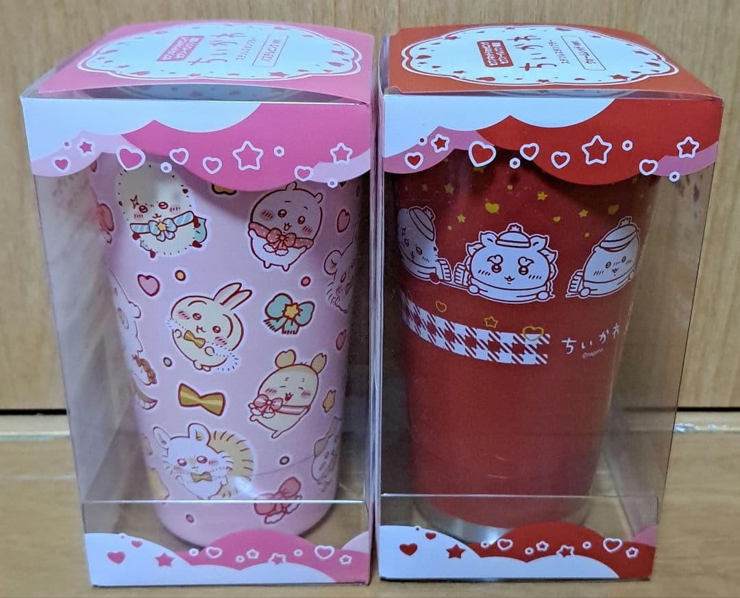 ちいかわ うさぎ ハチワレ ステンレスタンブラー ポーチ ミルクいろ シーサー