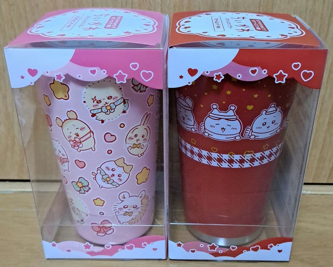 ちいかわ うさぎ ハチワレ ステンレスタンブラー ポーチ ミルクいろ シーサー