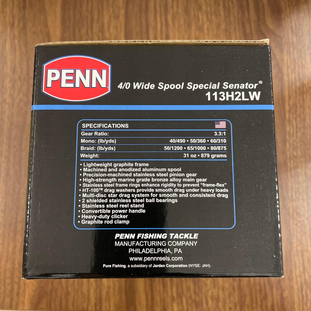 リール Z022 PENN PN SENATOR L REEL 113H2LW