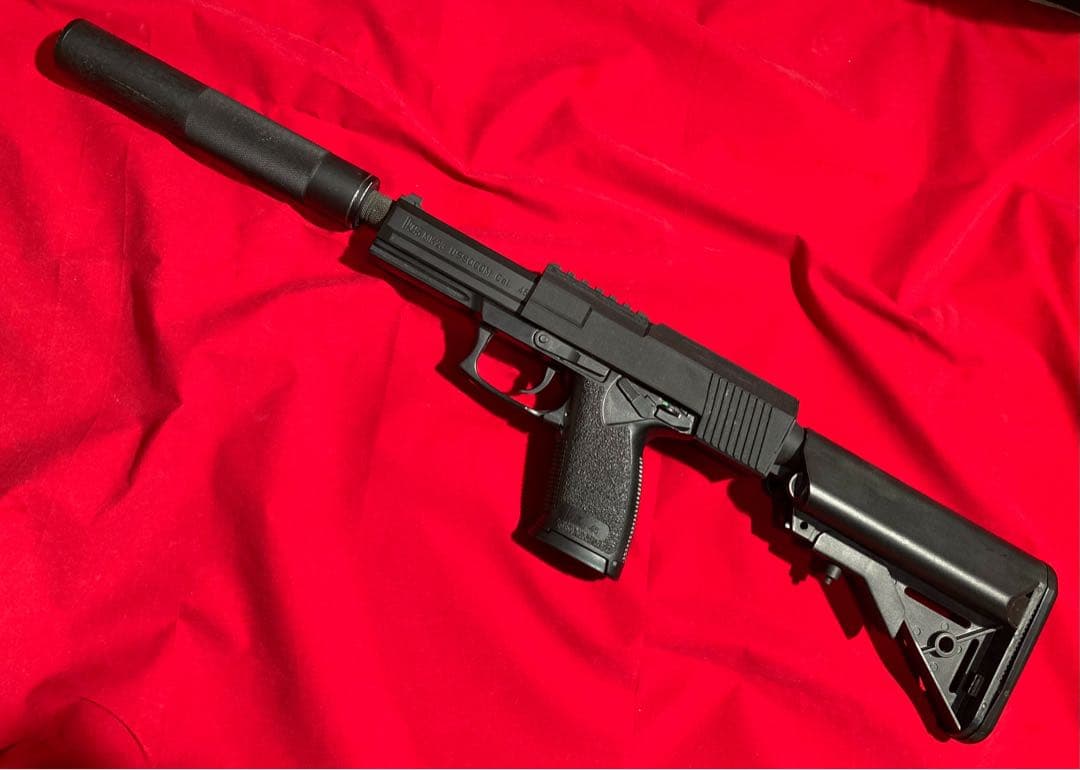 【究極の消音 カービン】SOCOM Mk23 本体のサプレッサー