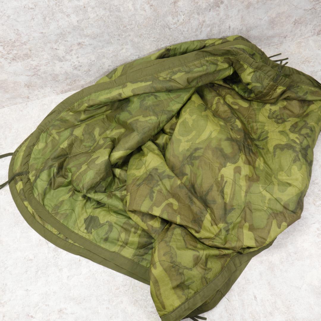 70s US Army ポンチョライナー カモフラ ヴィンテージ 実物 1