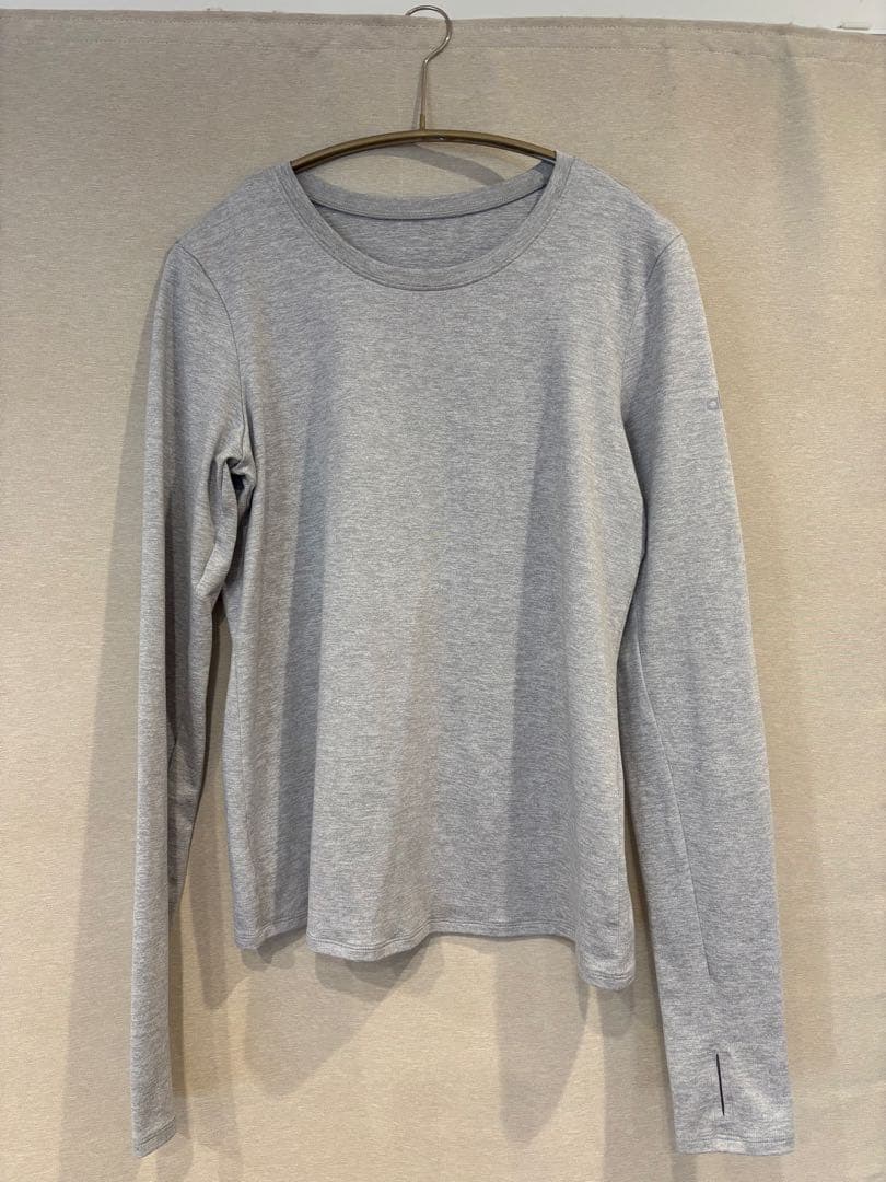 Alo Yoga グレー ヨガTシャツ L ピラティス