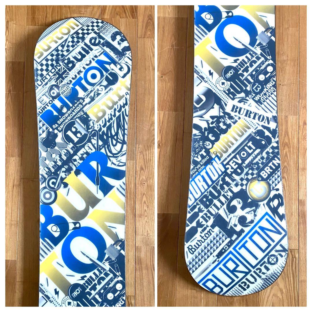 スノボ4点セット ボード バートン 154cm ブーツ 26.5cm バイン 袋