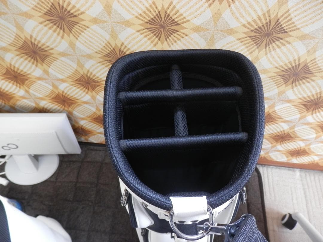 PING キャディバッグ ホワイト/ブラック9.0型