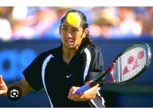 希少　90s　ヴィンテージ　NIKE アンド・レアガシ メンズテニスウェア黒　M