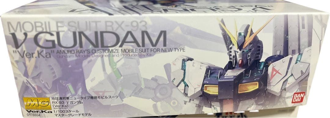 MG 1/100 νガンダム ＋ ダブルフィンファンネル 拡張セット2個　未組立