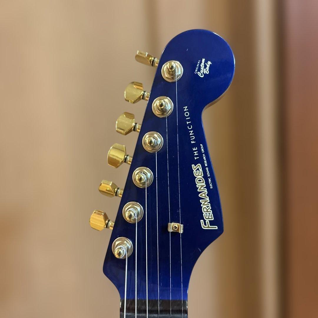 FERNANDES THE FUNCTION ストラトゴールドパーツ仕様アーム付