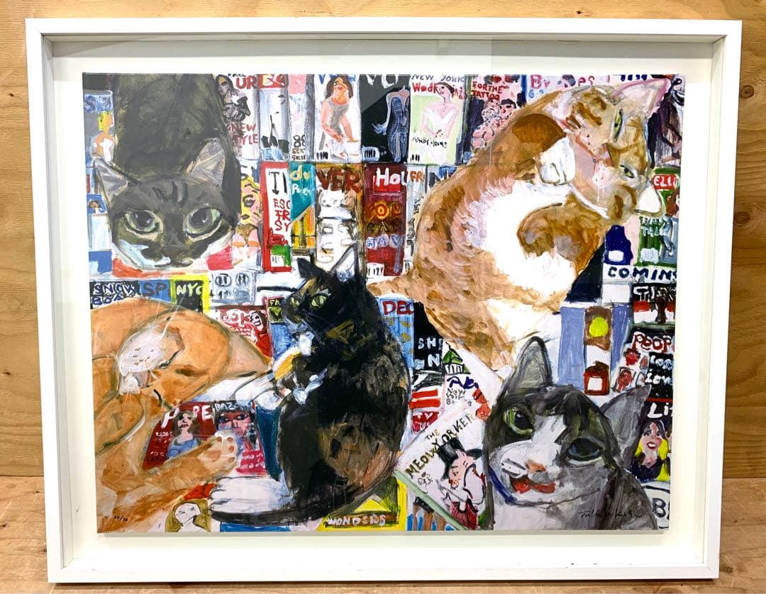 △絵画 久下貴史 「6Aの十人、地下室の居住者と雑誌の世界で結集する」24/70