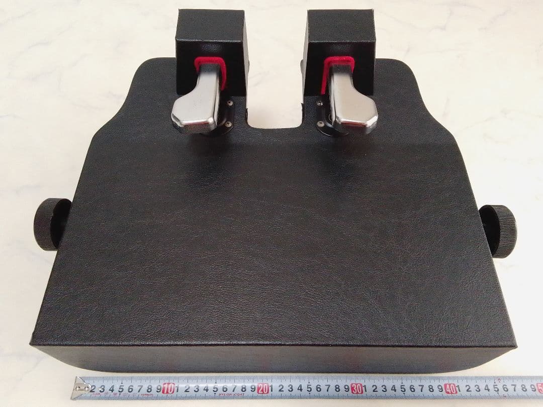 ピアノ補助ペダル イトーシン クローバー 足台 補助台 子供用 ブラック