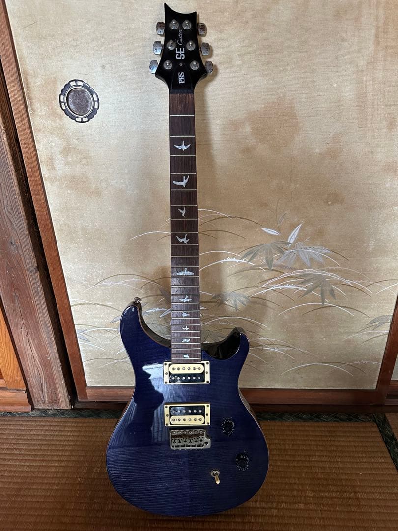 PRS SE Custom エレキギター 青