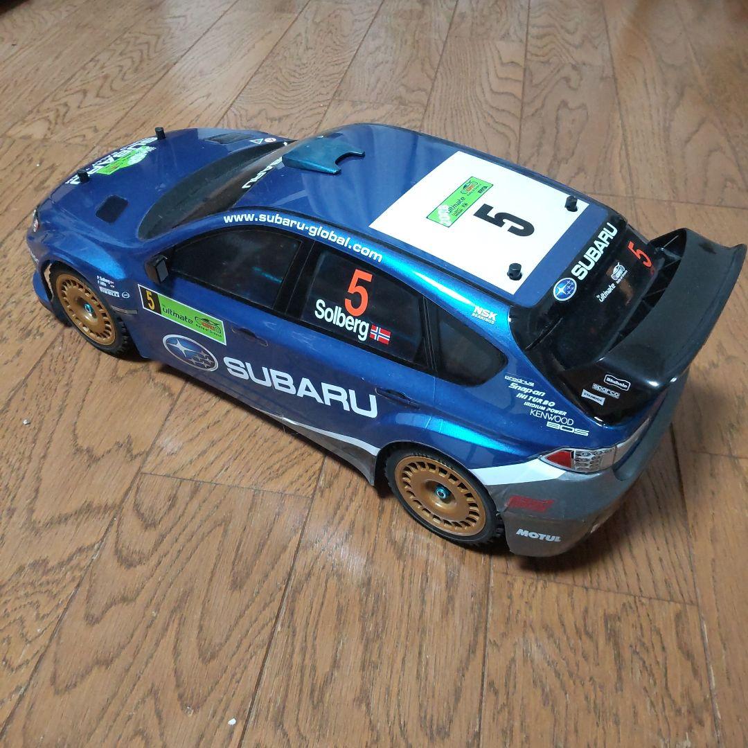 タミヤ TT-02 インプレッサ オプション装着