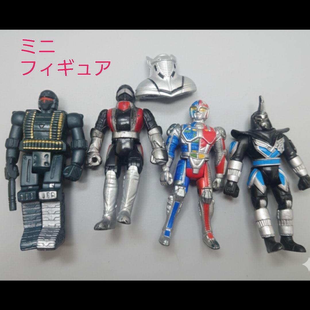 超人機　メタルダーフィギュア タグスロン　クールギン　ブルチェック　ミラージュ