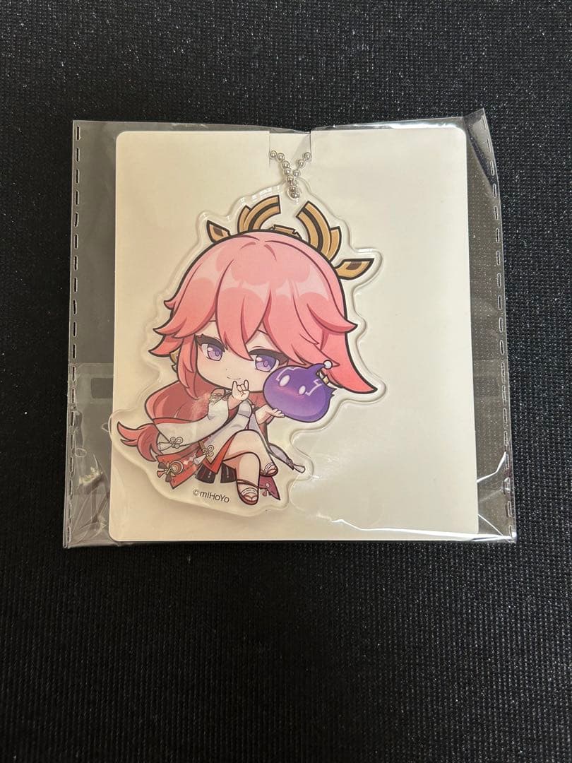 八重神子 原神 GIGO デフォルメアクリルボールチェーン