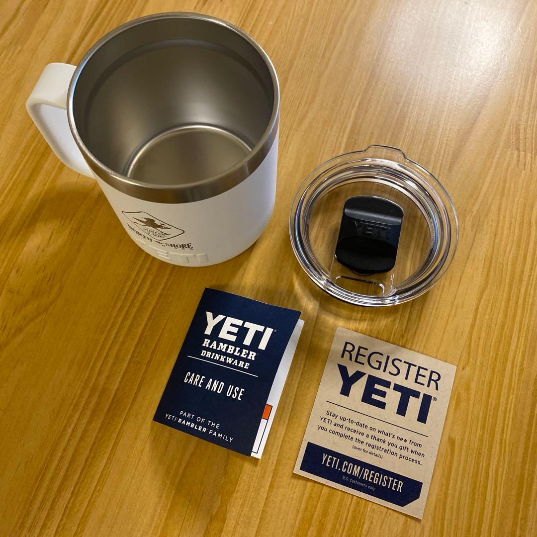 【超レア】YETI（イエティ） サーフアンドシー ステンレスマグカップ　白