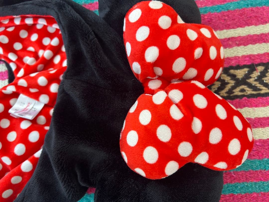 ディズニー　ファンキャップ　マフラーキャップ　ミニー