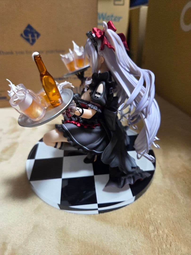 「開封品」 アズールレーン　エルベ 見せ場訪れず？ 付け替えパーツ付き