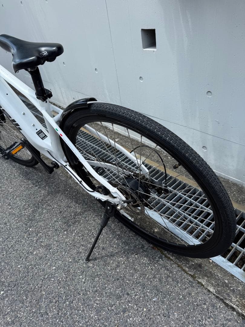 benelli 電動アシスト自転車 ホワイトMANTUS 27 TRK