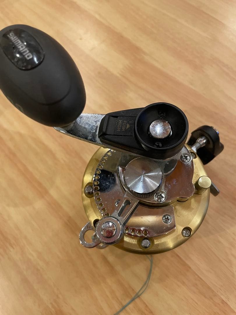 【1ヶ月保証付き】シマノ ティアグラ12 ベイトリール 2スピード レバードラグ