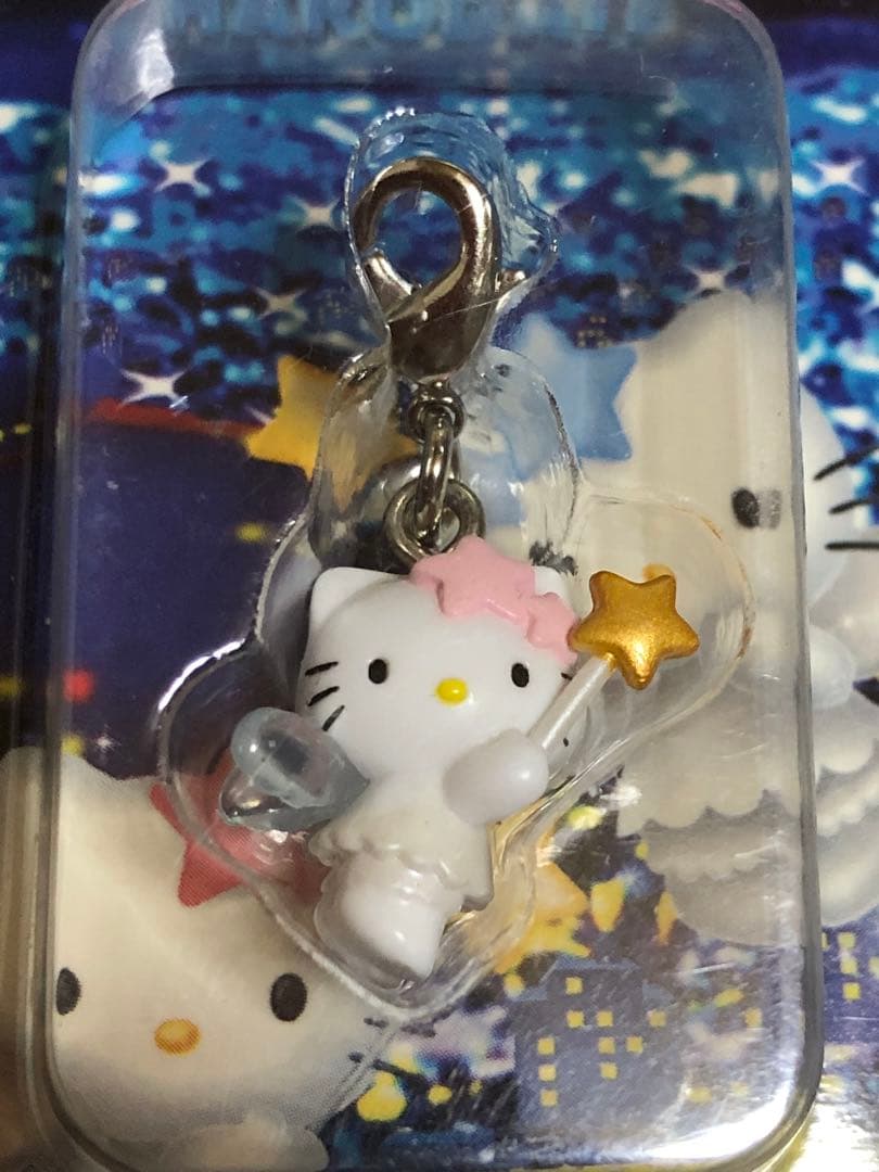 ハローキティ 根付け ファスナーマスコット キーホルダー