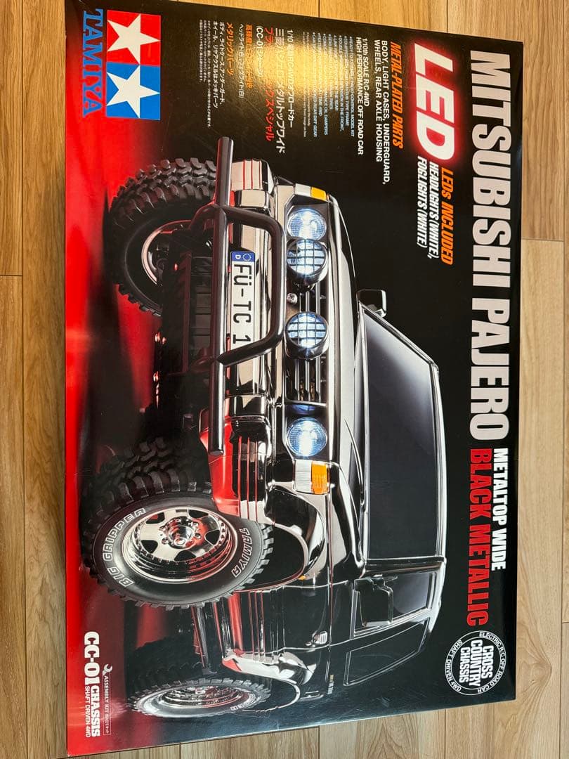 限定1/10RC 三菱パジェロ メタルトップワイド ブラックメタリックスペシャル